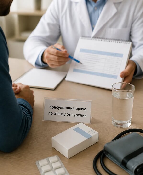 Консультация врача по отказу от курения для взрослых в Орле